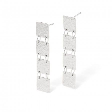 STEEL PLATES EARRINGS STEEL PLATES EARRINGS