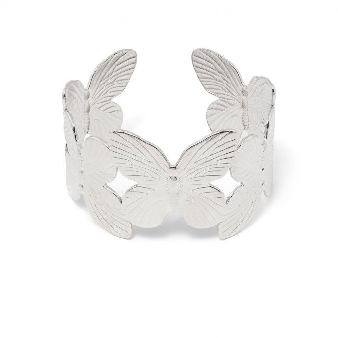 STEEL BUTTERFLIES BRACELET