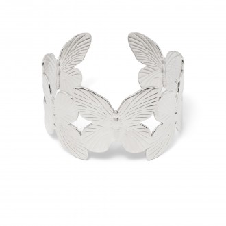 STEEL BUTTERFLIES BRACELET