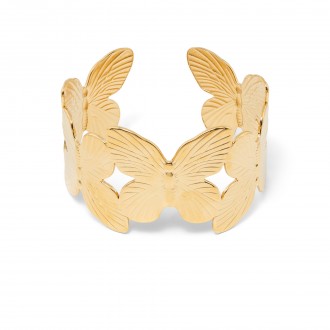 STEEL BUTTERFLIES BRACELET
