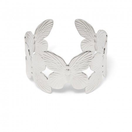 STEEL BUTTERFLIES BRACELET