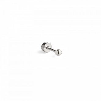 STEEL PIERCING WITH BEAD 4MM
