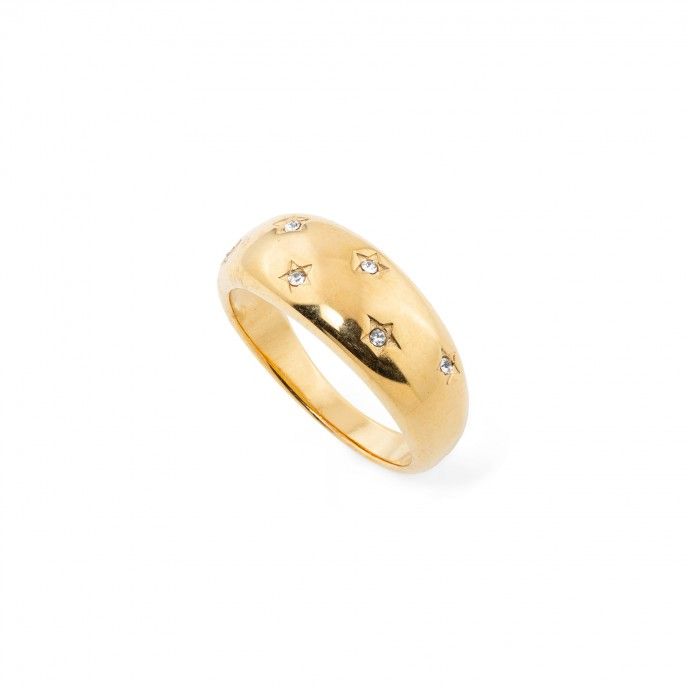 STEEL STARS RING