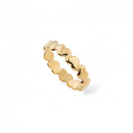 ANILLO CORAZONES DE ACERO ANILLO CORAZONES DE ACERO
