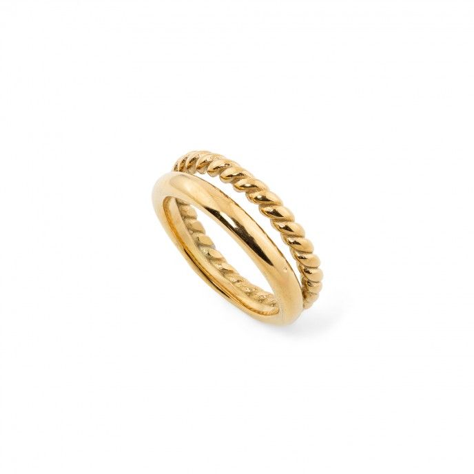 STEEL DOUBLE RING