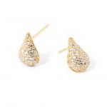 Gold Plated Silver - Zircon