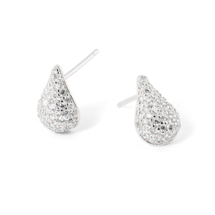 SILVER DROP EARRINGS