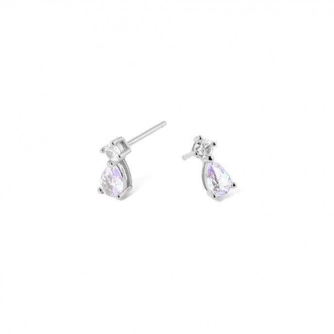 SILVER DROP EARRINGS