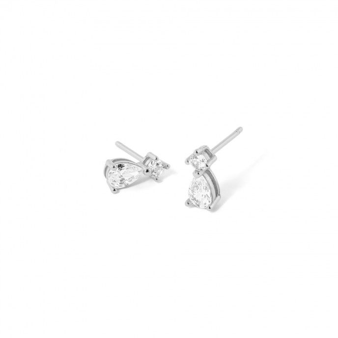 SILVER DROP EARRINGS