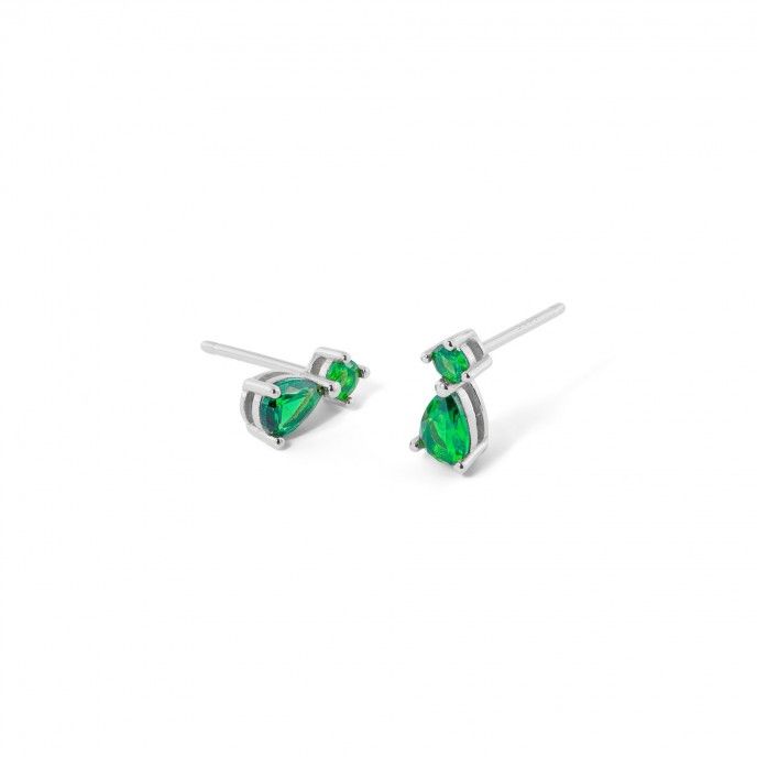SILVER DROP EARRINGS
