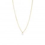 Gold Plated Silver - Zircon