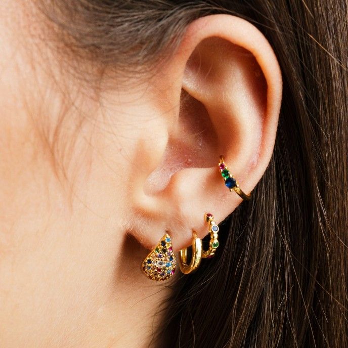 SILVER DROP EARRINGS