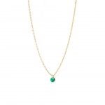 Gold Plated Silver - Green