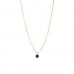 Gold Plated Silver - Blue
