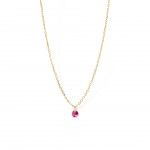 Gold Plated Silver -Pink