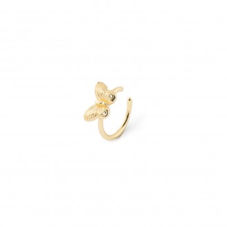 SILVER BUTTERFLY EAR CUFF