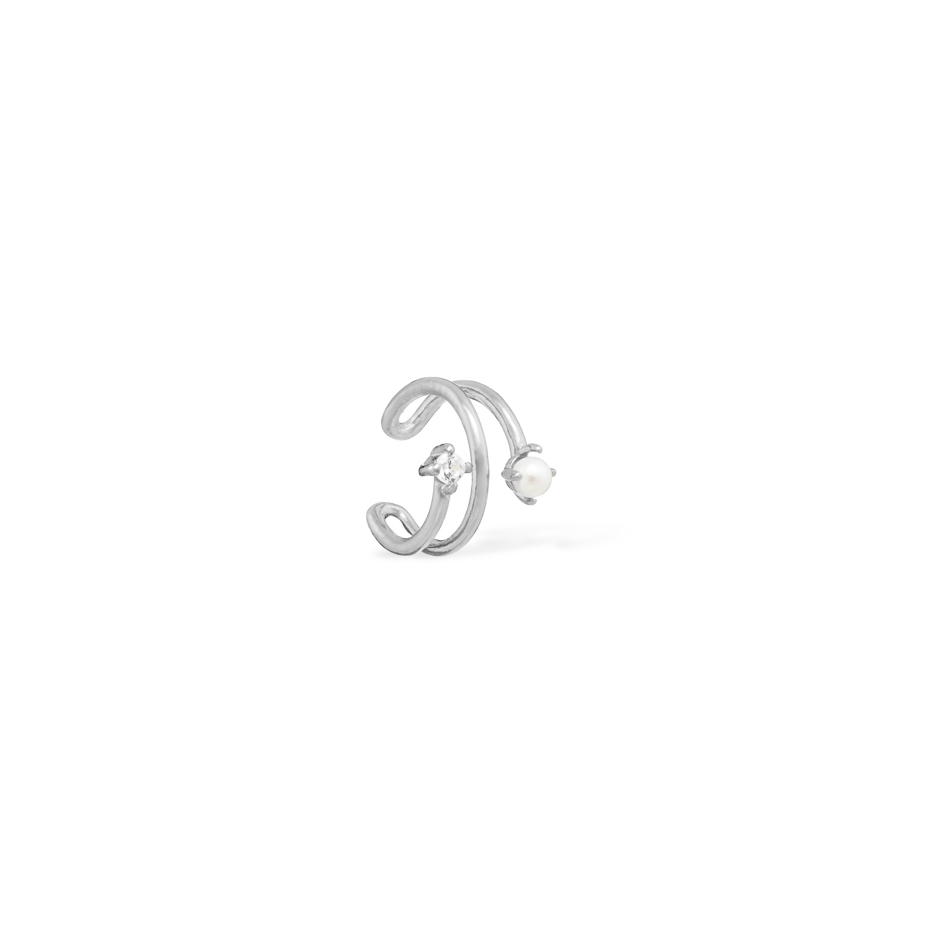 EAR CUFF TRIPLO PÉROLA