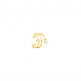 EAR CUFF TRIPLO P�ROLA