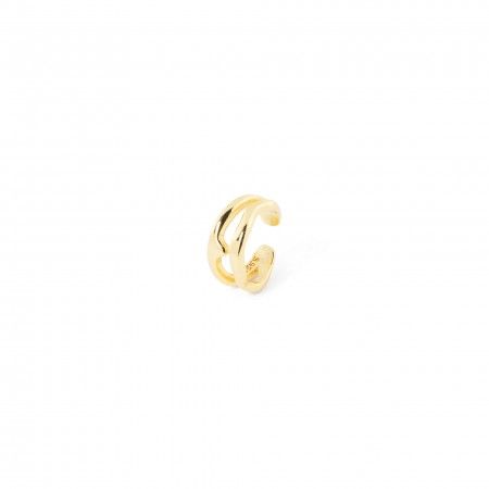 SILVER DOUBLE EAR CUFF