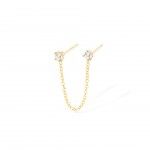 Gold Plated Silver - Zircon