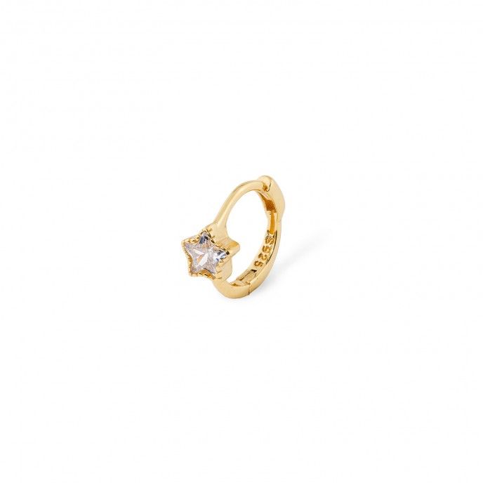 SILVER STAR HOOP