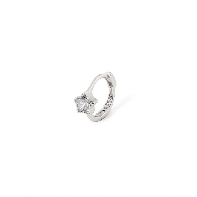 SILVER STAR HOOP