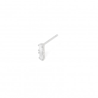 SILVER SHINY EARRING