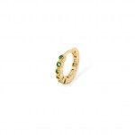 Gold Plated Silver - Green