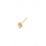 Gold Plated Silver - Zircon