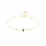 Gold Plated Silver - Green