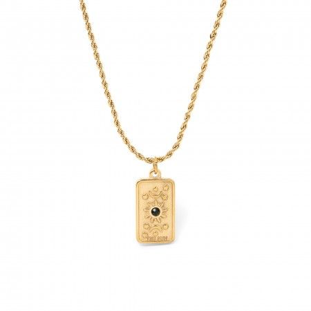 STEEL NIGHT NECKLACE