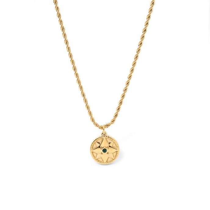 COLLAR ESTRELLA DE ACERO