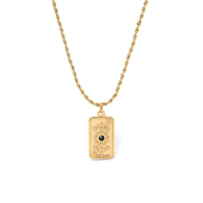 STEEL NIGHT NECKLACE