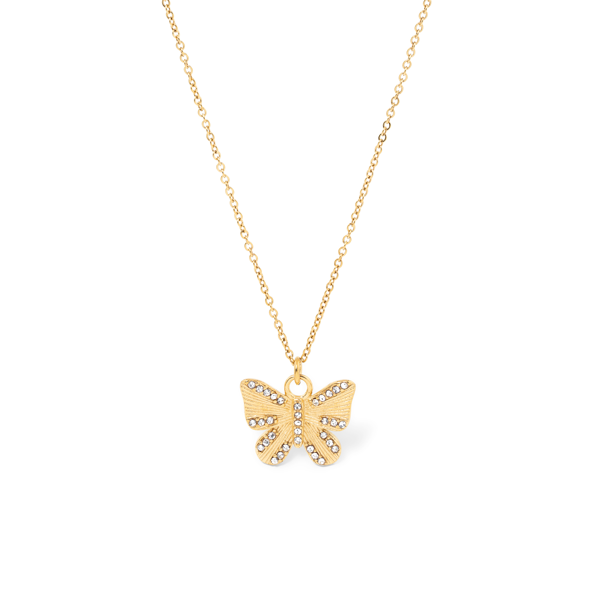 COLAR AÇO BORBOLETA