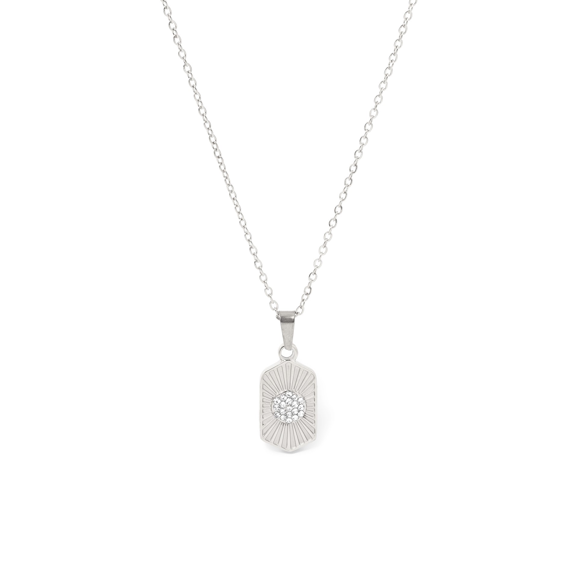 COLAR AÇO GEOMÉTRICO