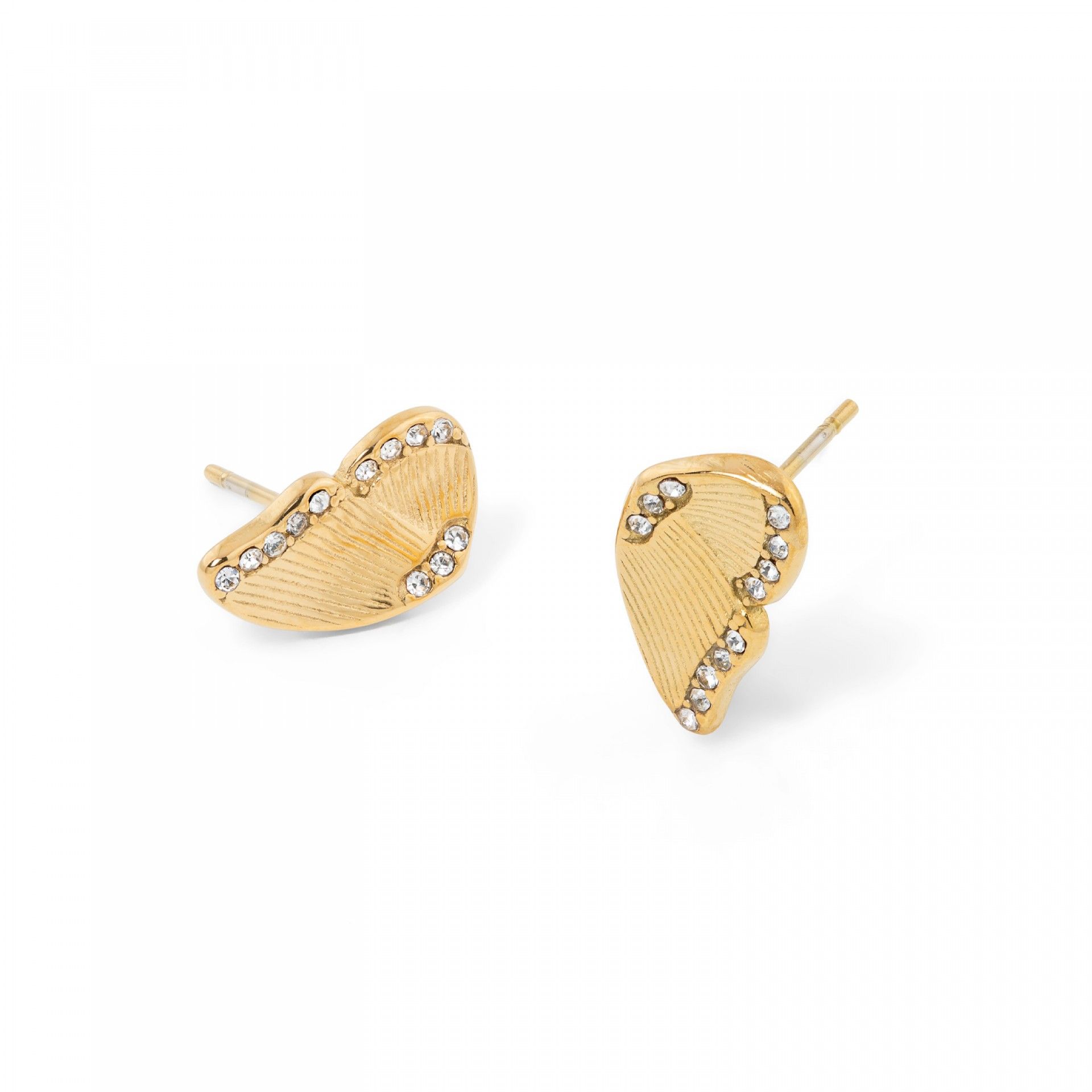 BRINCOS AÇO BORBOLETA