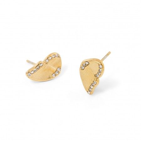 PENDIENTES MARIPOSA DE ACERO