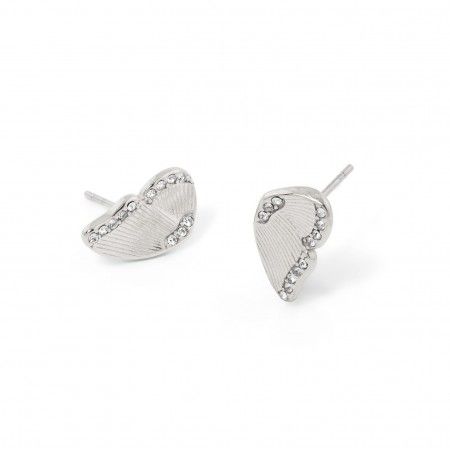 STEEL BUTTERFLY EARRINGS