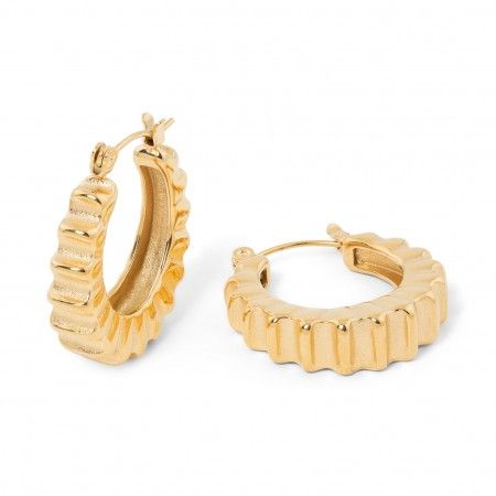 STREEL STRIPED HOOPS