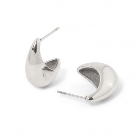 STEEL DROP EARRINGS