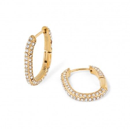 STEEL SHINY HOOPS