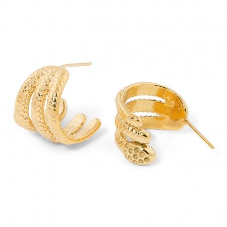 STEEL SNAKE HOOPS