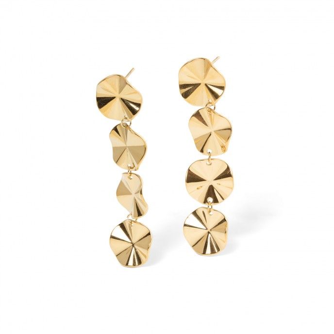 STEEL WAVE EARRINGS