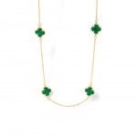 MALACHITE GOLD BATH SILVER