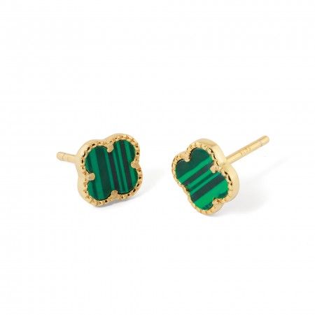 SILVER CLOVER EARRINGS