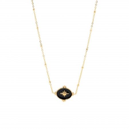 STEEL NECKLACE WITH STAR