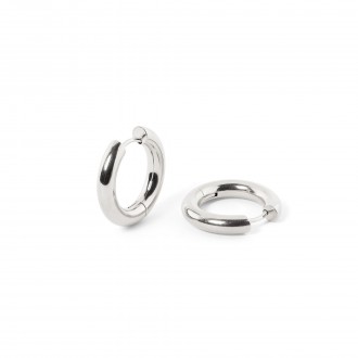 STEEL 1.4CM HOOPS