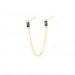 Gold Plated Silver - Blue