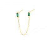 Gold Plated Silver - Green
