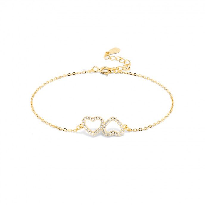 BRACELET WITH HEARTS